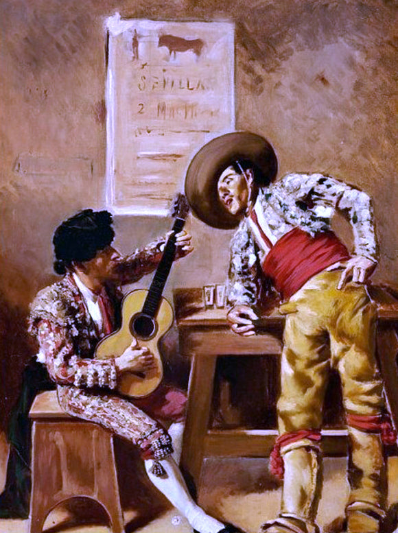  Segundo Matilla Marina Matador en la taverna - Art Print
