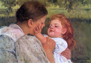  Mary Cassatt Maternal Caress - Art Print