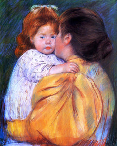  Mary Cassatt Maternal Kiss - Art Print