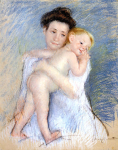  Mary Cassatt Maternal Tenderness - Art Print