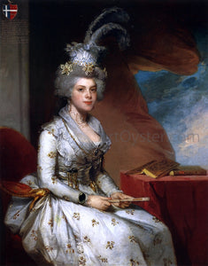  Gilbert Stuart Mathilda Stoughton de Jaudenes Y Nebot - Art Print