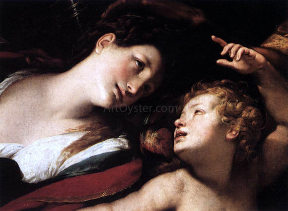  Giulio Cesare Procaccini Matyrdom of St Rufina and St Seconda (detail) - Art Print