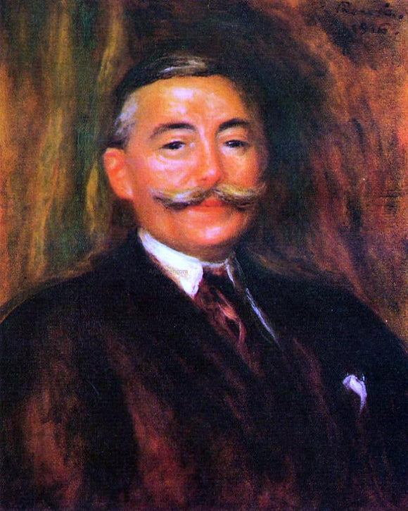  Pierre Auguste Renoir Maurice Gangnat - Art Print