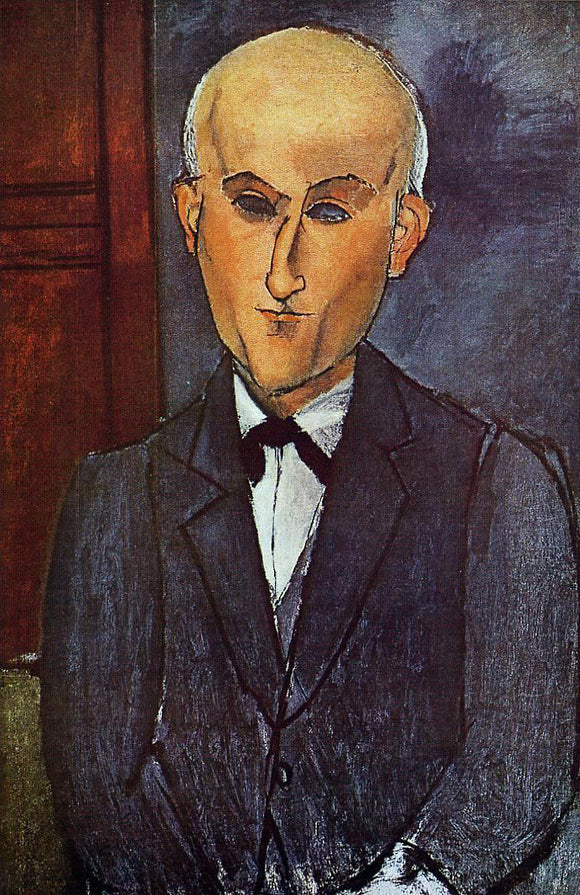  Amedeo Modigliani Max Jacob - Art Print