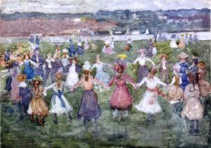  Maurice Prendergast May Day - Art Print