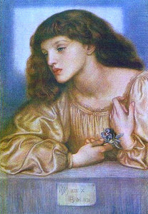  Dante Gabriel Rossetti May Morris - Art Print