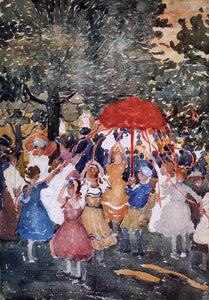  Maurice Prendergast Maypole - Art Print