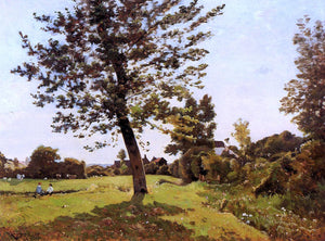  Henri Harpignies Meadow, Sunlight Effect - Art Print