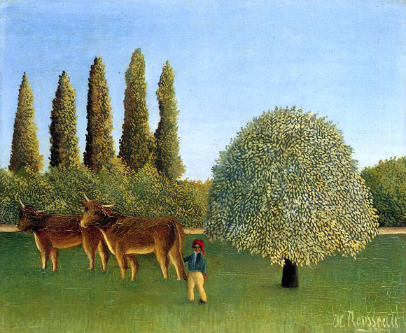  Henri Rousseau Meadowland - Art Print