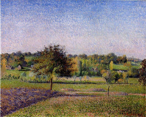  Camille Pissarro Meadows at Eragny - Art Print