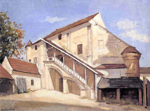  Gustave Caillebotte Meaux Effect of Sunlight on the Old Chapterhouse - Art Print