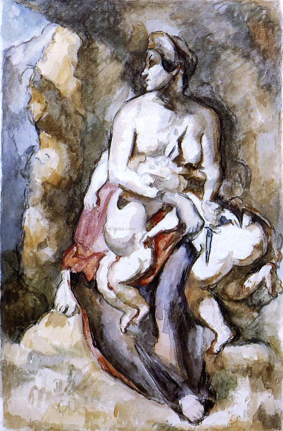  Paul Cezanne Medea (after Delacroix) - Art Print