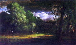  George Inness Medfield, Massachusetts - Art Print