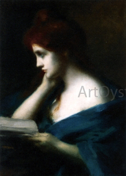  Jean-Jacques Henner Melancholy - Art Print