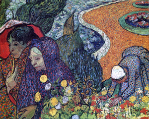  Vincent Van Gogh A Memory of the Garden of Eden - Art Print