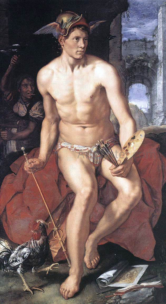  Hendrick Goltzius Mercury - Art Print