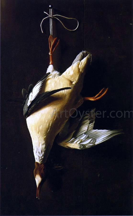  William Michael Harnett Merganser - Art Print