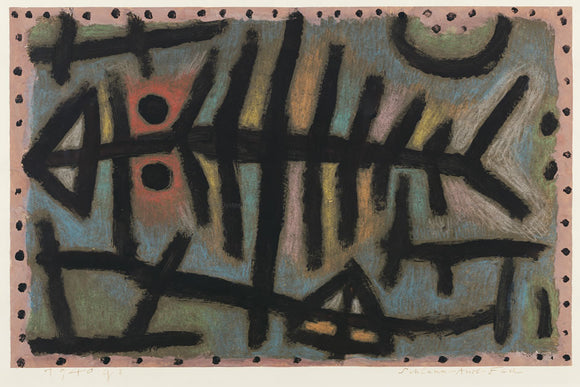  Paul Klee Mess of Fish - Art Print