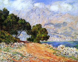  Claude Oscar Monet Meton Seen from Cap Martin - Art Print