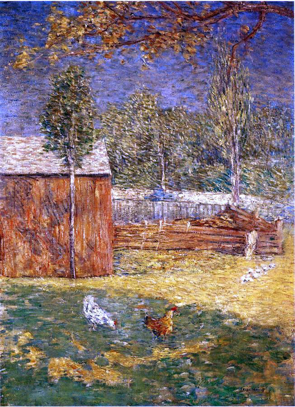  Julian Alden Weir Midday - Art Print