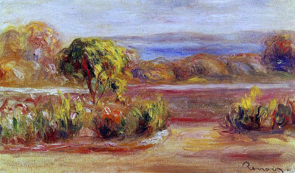  Pierre Auguste Renoir Midday Landscape - Art Print