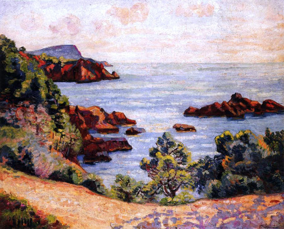  Armand Guillaumin Midday Landscape - Art Print