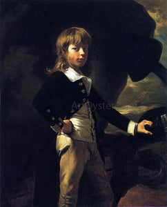  John Singleton Copley Midshipman Augustus Brine - Art Print