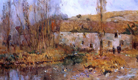  Albert Lebourg Mill in Normandy - Art Print