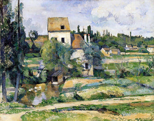  Paul Cezanne A Mill on the Couleuvre at Pontoise - Art Print