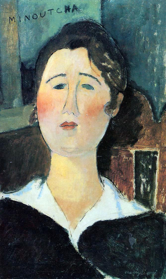  Amedeo Modigliani Minoutcha - Art Print