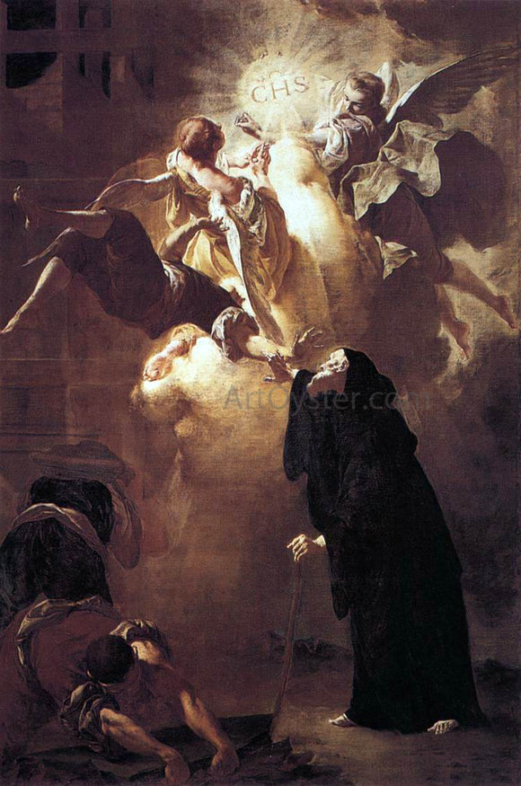  Francesco Cappella Miracle of San Francesco da Paola - Art Print