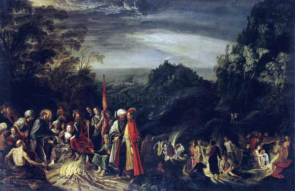  The Elder David Teniers Miracle of St Paul on the Island of Malta - Art Print