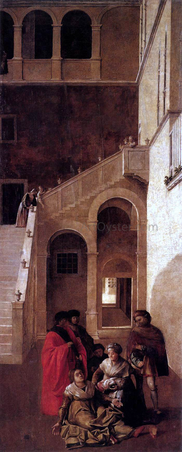  Benedetto Diana Miracle of the Relic of the Holy Cross - Art Print