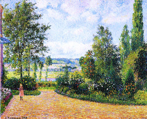  Camille Pissarro Mirbeau's Garden, the Terrace - Art Print