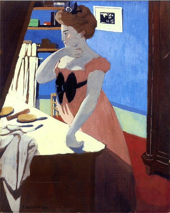  Felix Vallotton Misia Fixing Her Hair - Art Print