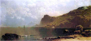  Alfred Thompson Bricher Mist Rising off the Coast - Art Print