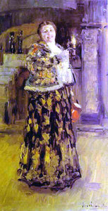 Constantin Alexeevich Korovin Mistress of the House - Art Print