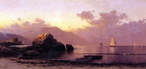  Alfred Thompson Bricher Misty Day, Grand Manan - Art Print