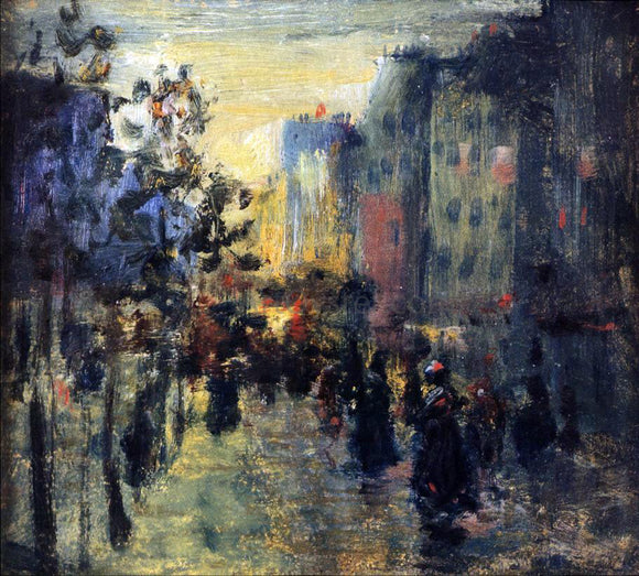  Robert Henri Misty Effect, Paris - Art Print