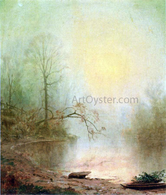  Jervis McEntee Misty Morning - Art Print