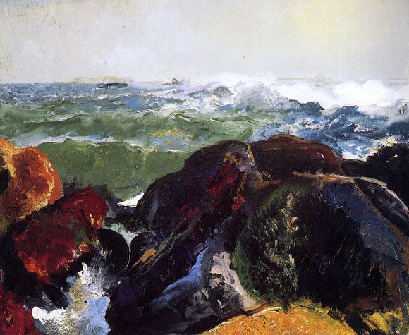  George Wesley Bellows Monhegan Island - Art Print