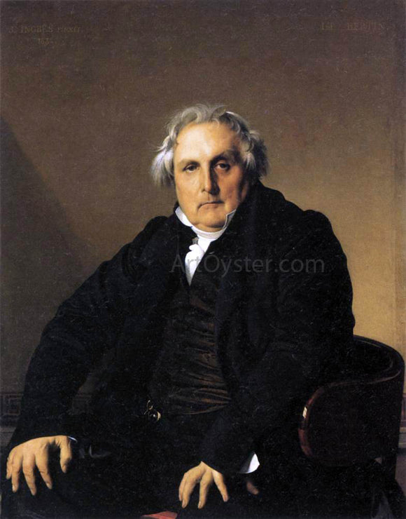  Jean-Auguste-Dominique Ingres Monsieur Bertin - Art Print