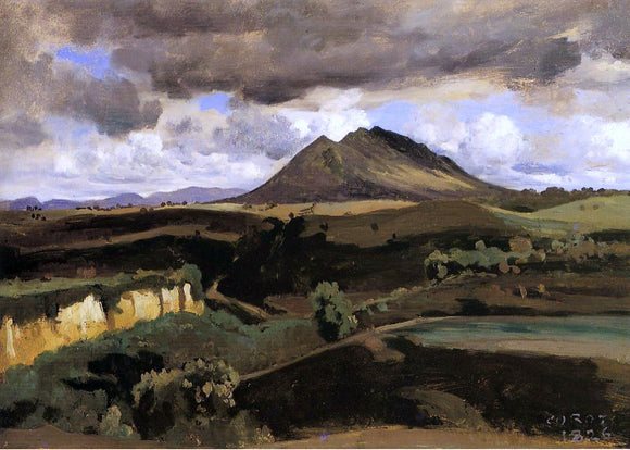  Jean-Baptiste-Camille Corot Mont Soracte - Art Print