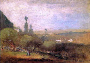  George Inness Monte Lucia, Perugia - Art Print