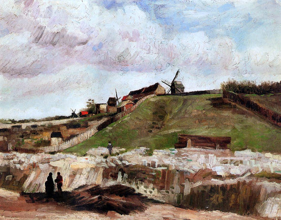  Vincent Van Gogh Montmartre: the Quarry and Windmills - Art Print