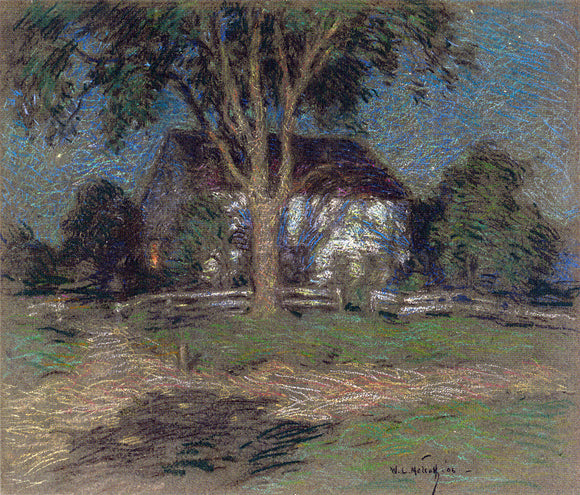  Willard Leroy Metcalf Moonlight - Art Print