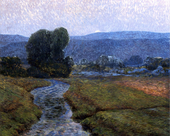  Christian Walker Moonlight on the Catskills - Art Print
