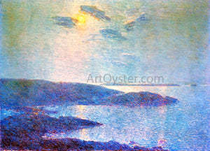  Frederick Childe Hassam Moonlight Scene - Art Print