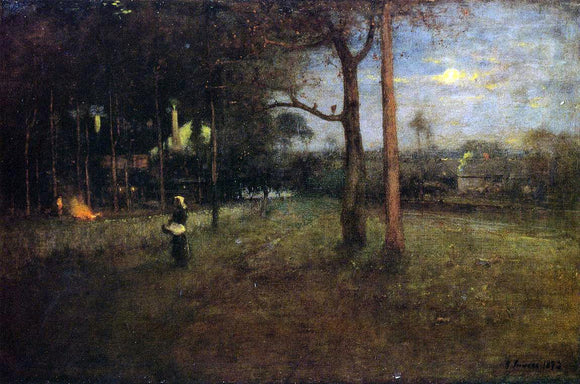  George Inness Moonlight, Tarpon Springs, Florida - Art Print