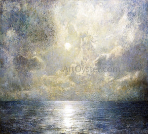  Emil Carlsen Moonlilt Seascape - Art Print